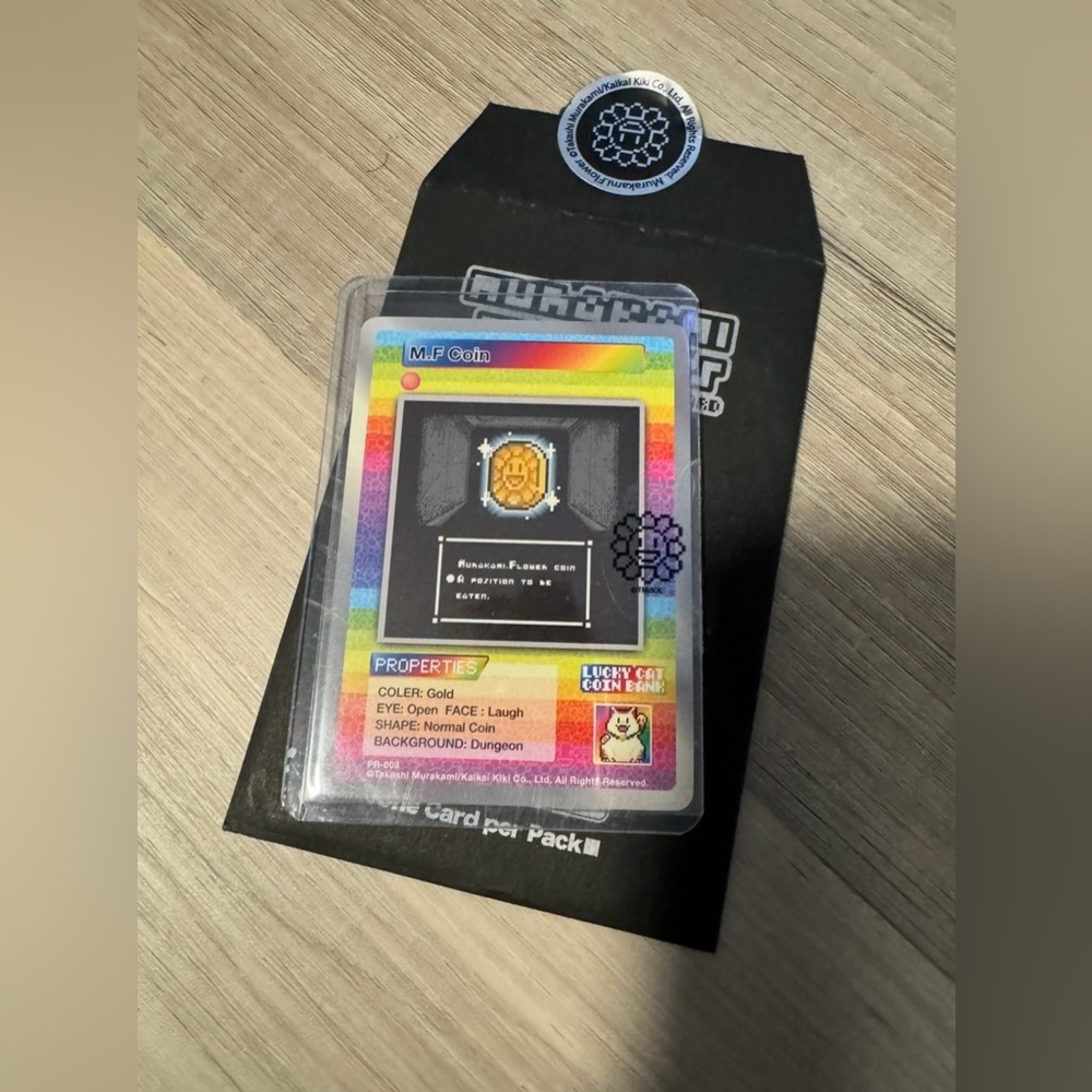 Murakami trading card